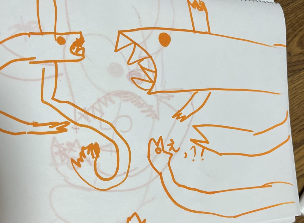 普段よく描いてる絵