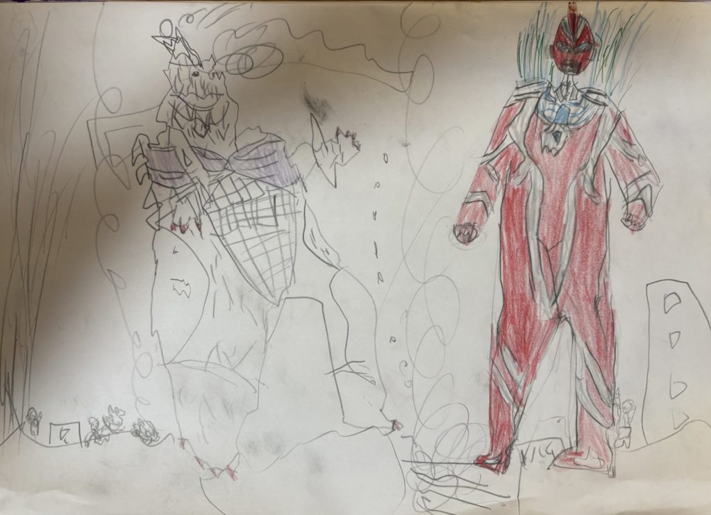 ウルトラマン（題字付き？）