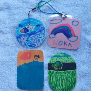 てづくりキーホルダー