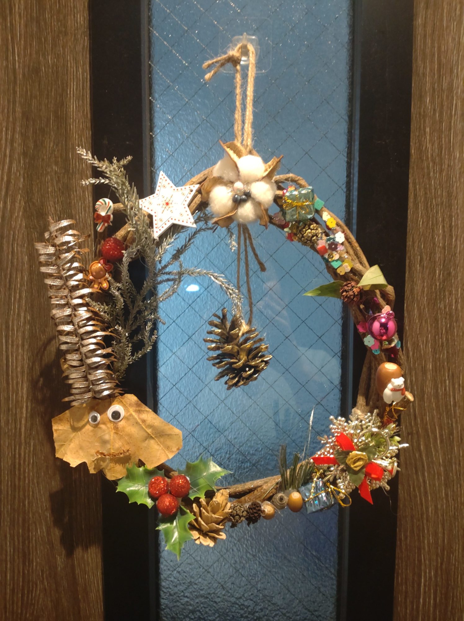 鴻巣アートの森でリース作り 鴻巣アートの森でリース作り