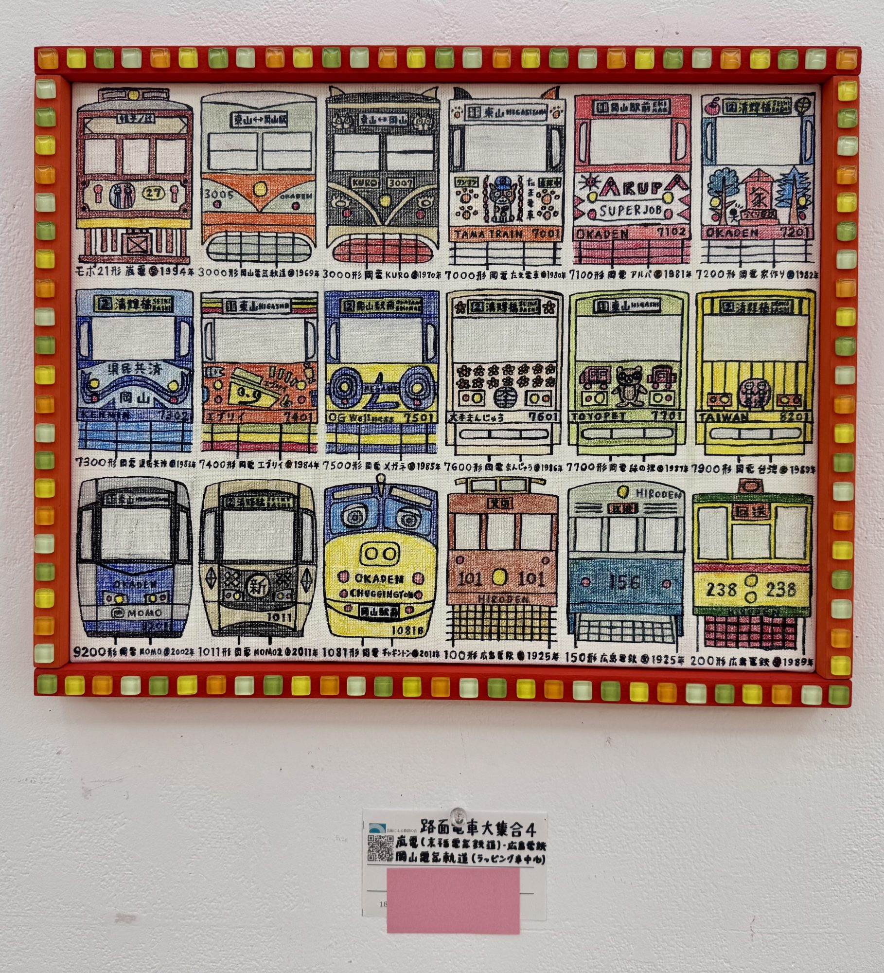 路面電車大集合4 嵐電(京福電気鉄道)・広島電鉄・岡山電気鉄道(ラッピング車中心) 路面電車大集合4 嵐電(京福電気鉄道)・広島電鉄・岡山電気鉄道(ラッピング車中心)